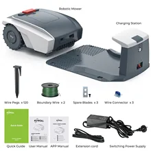 Automatic Lawn Mower Rechargeable Robot Mower With Docking Station Smart App Control Gardening Tools For Golf Course And Garden