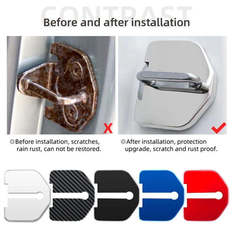 Car-Styling car door lock cover Protection Auto Emblems Case For Ford Focus 2 S-MAX MK2 Mondeo ST RACING Car Accessories
Car-Styling car door lock cover Protection Auto Emblems Case For Ford Focus 2 S-MAX MK2 Mondeo ST RACING Car Accessories