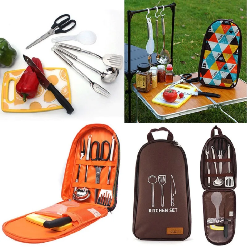 Camping BBQ Cookware Cooking Utensils Tool Bag Kitchen Set Outdoor Grill Barbeque Storage Bag Portable Organizer Dinnerware Bag
Camping BBQ Cookware Cooking Utensils Tool Bag Kitchen Set Outdoor Grill Barbeque Storage Bag Portable Organizer Dinnerware Bag