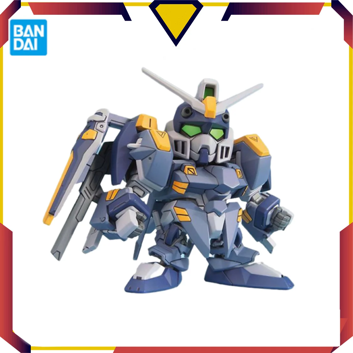 Оригинальный Bandai Аниме мультфильм охватывающий SD BB Warrior 295 Q версия синий Дуэль лазурный Дуэль собранная модель Gundam подарок на день рождения
Оригинальный Bandai Аниме мультфильм охватывающий SD BB Warrior 295 Q версия синий Дуэль лазурный Дуэль собранная модель Gundam подарок на день рождения