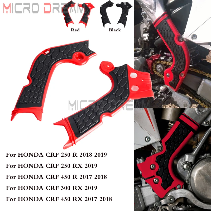 2Colors Frame Guard Protection Cover For Honda CRF 250 300 450 R RX 250R 250RX 300RX 450R 450RX Dirt Bikes Motocross 2017-2019
2Colors Frame Guard Protection Cover For Honda CRF 250 300 450 R RX 250R 250RX 300RX 450R 450RX Dirt Bikes Motocross 2017-2019