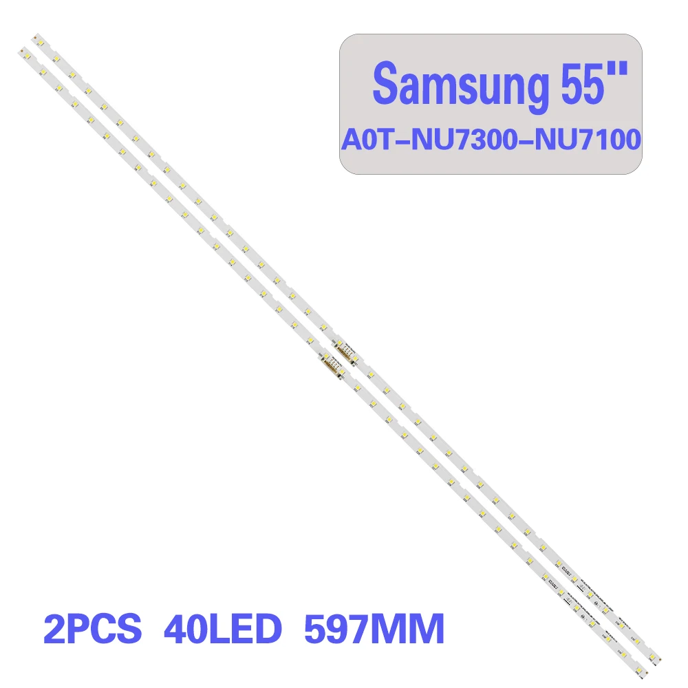 Подсветка для телевизоров Samsung UN55NU7300F, UE55NU7105, AOT_55_NU7300_NU7100, 55NU710C, BN96-45913A, BN61-15485A, LED-лампочка, 40 светодиодов, 55 дюймов, лента
Подсветка для телевизоров Samsung UN55NU7300F, UE55NU7105, AOT_55_NU7300_NU7100, 55NU710C, BN96-45913A, BN61-15485A, LED-лампочка, 40 светодиодов, 55 дюймов, лента