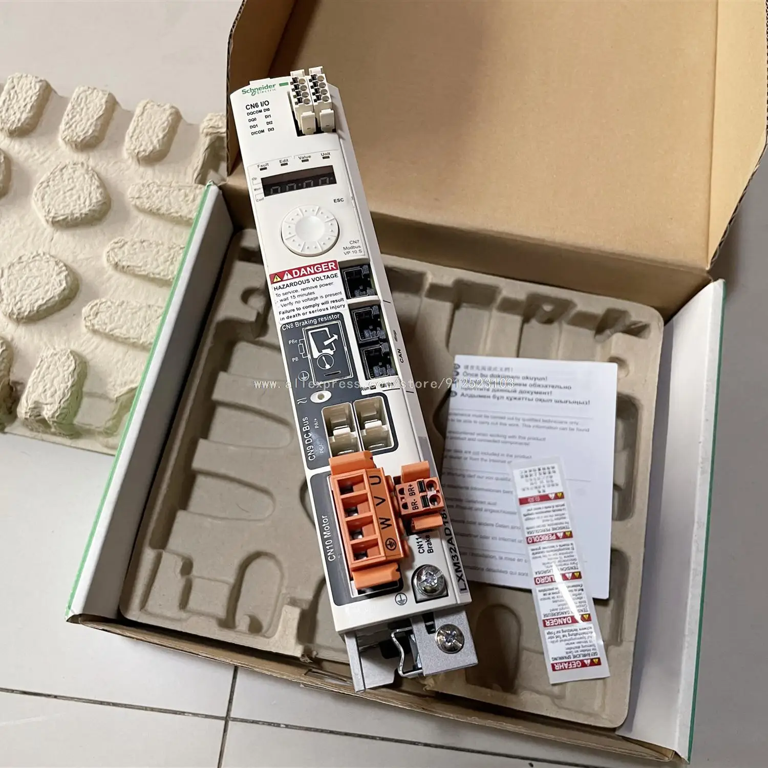 IN STOCK SCHNEIDER 1.8KW SERVER LXM32AD18N4 Brand New
IN STOCK SCHNEIDER 1.8KW SERVER LXM32AD18N4 Brand New