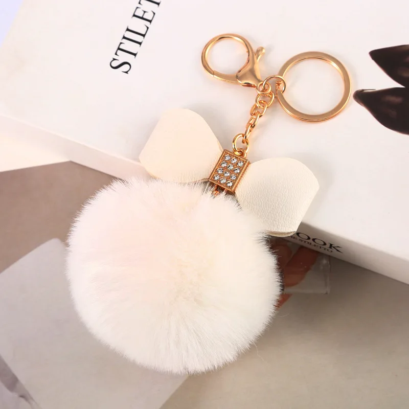YANZAI Fashion Keychain Creative PU Bow Keyring with Brilliant Rhinestones Women HandBag Ornaments Car Key Holder Accessories
YANZAI Fashion Keychain Creative PU Bow Keyring with Brilliant Rhinestones Women HandBag Ornaments Car Key Holder Accessories