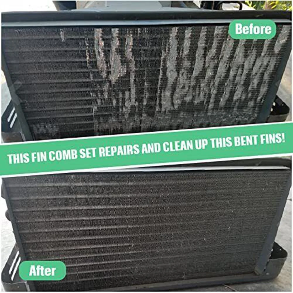 2PCS FCR6 Ring Fin Comb For Air Conditioner Stainless Steel Universal With A Ring ABS Cleaning Brushes Durable
2PCS FCR6 Ring Fin Comb For Air Conditioner Stainless Steel Universal With A Ring ABS Cleaning Brushes Durable