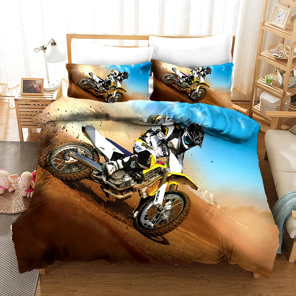 3D HD Digital Printing Motorcycle Duvet Cover Queen King Single 220x240 Size Comforter Sets Fashion Kids and Adult Bedding Set
3D HD Digital Printing Motorcycle Duvet Cover Queen King Single 220x240 Size Comforter Sets Fashion Kids and Adult Bedding Set