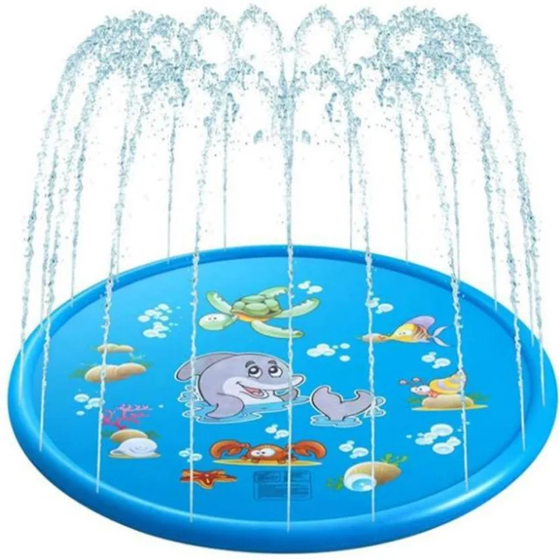 100/170/190cm Pet Sprinkler Pad Play Cooling Mat Swimming Pool Inflatable Pad Dogs Mat Tub Dog Supplies Puppy Folding Cool Bed
100/170/190cm Pet Sprinkler Pad Play Cooling Mat Swimming Pool Inflatable Pad Dogs Mat Tub Dog Supplies Puppy Folding Cool Bed