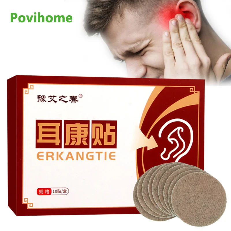 10pcs/box Tinnitus Treatment Patch Effectively Relieve Otitis Media Ear Pain Hearing Loss Natural Herbal Medical Patch Ear Care
10pcs/box Tinnitus Treatment Patch Effectively Relieve Otitis Media Ear Pain Hearing Loss Natural Herbal Medical Patch Ear Care