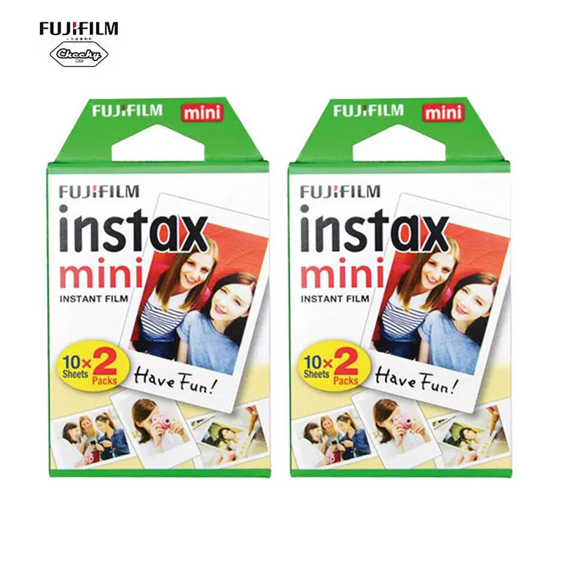 

20 sheets Fuji Fujifilm Instax Mini 11 Film White Edge Photo Paper Films 10-200 pcs For Instant Mini 9 8 7s 25 50s Camera