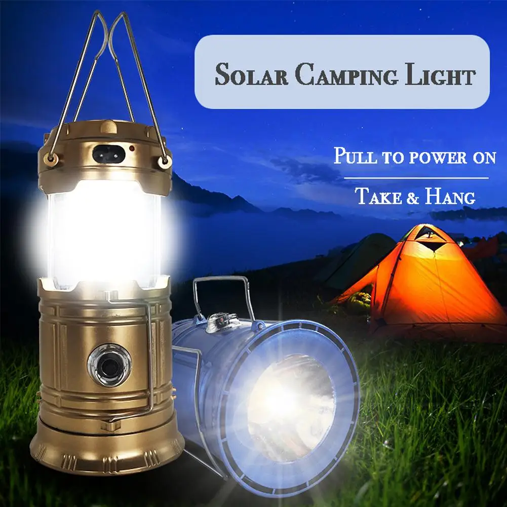 Led Solar Camping Lights Multifunctional Usb Rechargeable Outdoor Camping Lantern Flashlight With Handle Portable Lighting
Led Solar Camping Lights Multifunctional Usb Rechargeable Outdoor Camping Lantern Flashlight With Handle Portable Lighting