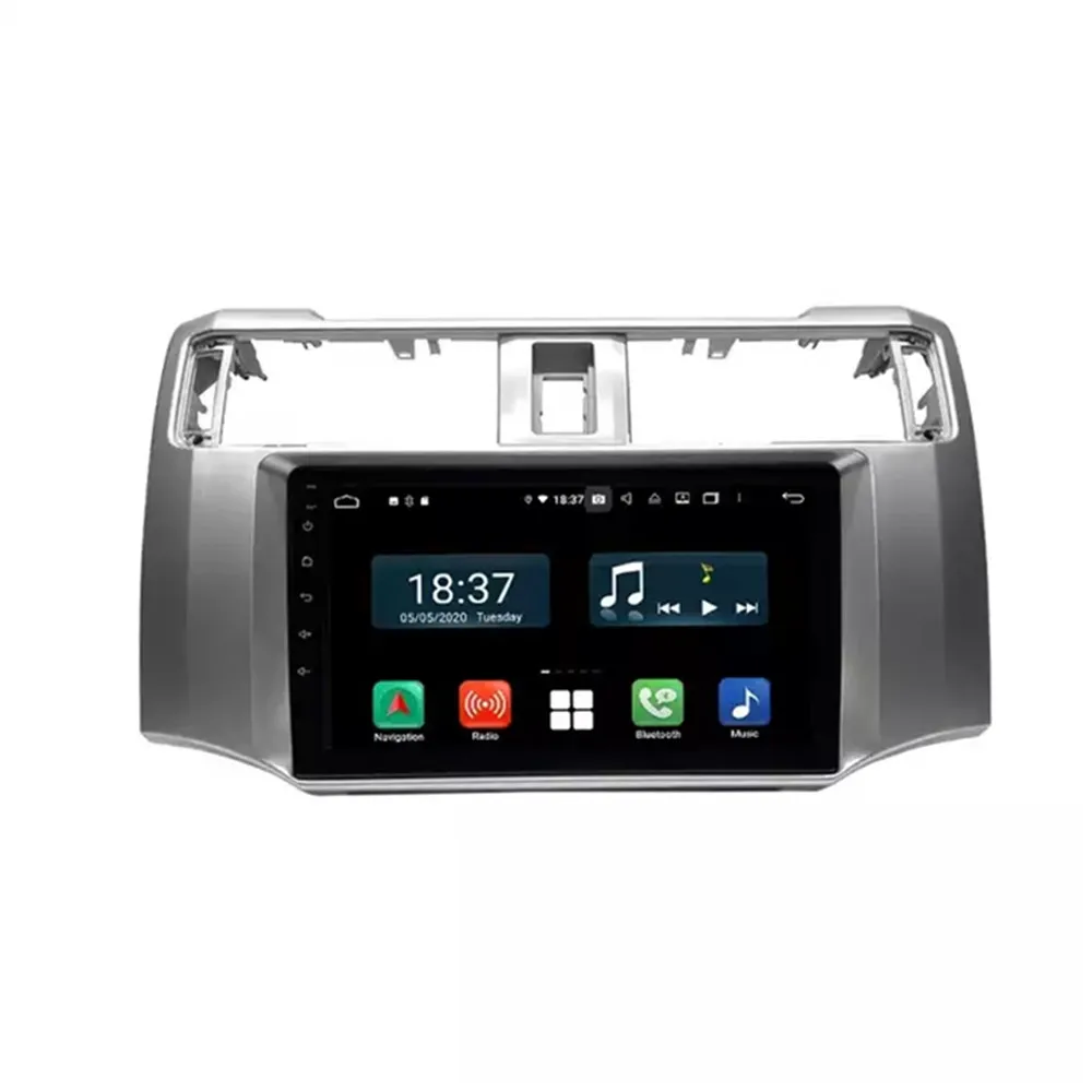 

9" 1 Din Android 11 PX6 Car Multimedia Player 6 Core 4+64G Radio For Toyota Runner 2015-2019 Stereo DSP Full Touch Carplay Audio