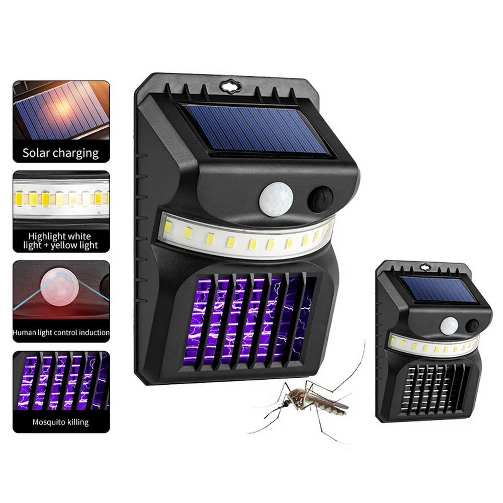 Outdoor Courtyard Mosquito Killer Multifunctional Solar Mosquito Killer Lamp Human Body Induction Mosquito Repellent
Outdoor Courtyard Mosquito Killer Multifunctional Solar Mosquito Killer Lamp Human Body Induction Mosquito Repellent