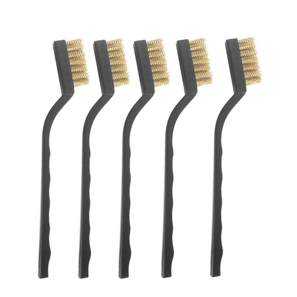 5pcs Small Wire Brush Set Brass Wire Brush DIY Cleaning Paint Rust-Remover Tool Polishing Detail Metal Rust Brush Hand Tool
5pcs Small Wire Brush Set Brass Wire Brush DIY Cleaning Paint Rust-Remover Tool Polishing Detail Metal Rust Brush Hand Tool