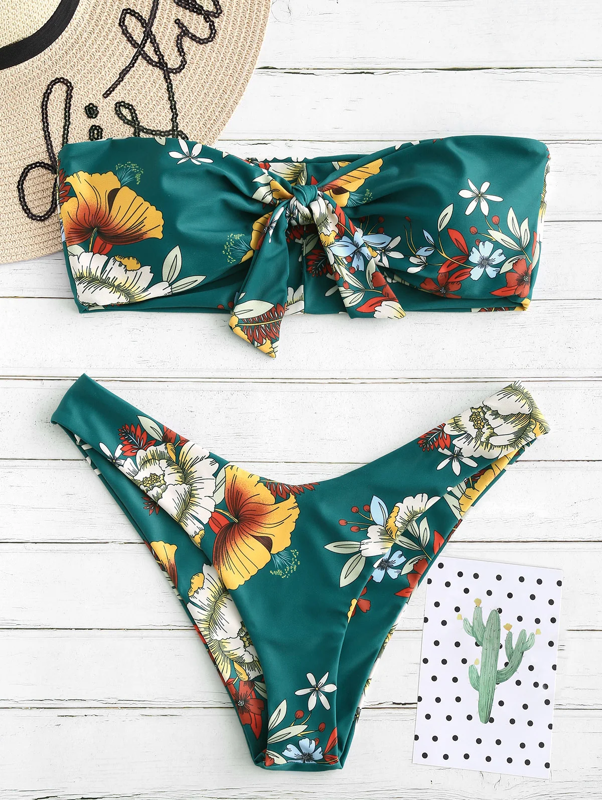 Sbart Sexy Women Swimwear Knot Floral Bandeau Bikini Set Strapless Padded Swimsuit Beach Femme Brazilian Bathing Suits 2021 New
Sbart Sexy Women Swimwear Knot Floral Bandeau Bikini Set Strapless Padded Swimsuit Beach Femme Brazilian Bathing Suits 2021 New