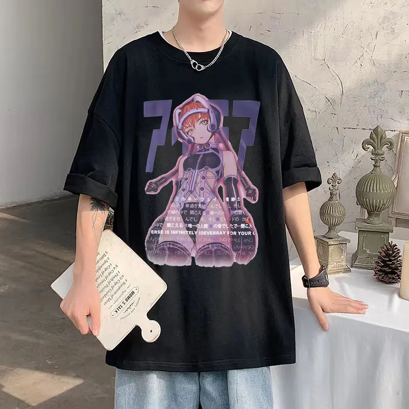 Sexy Manga Girls Kanji Print Anime T Shirt Summer Men Women Casual Cotton Tees Baggy College Style Tshirt Fashion Otaku T-shirt
Sexy Manga Girls Kanji Print Anime T Shirt Summer Men Women Casual Cotton Tees Baggy College Style Tshirt Fashion Otaku T-shirt