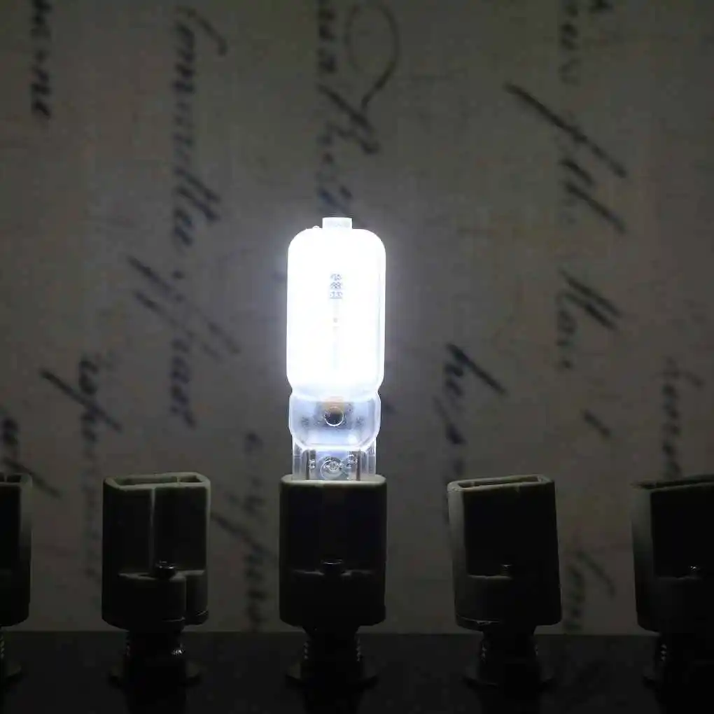 

G9 22 светодиода 2835 5 Вт, точечный светильник, лампочки искусственной кукурузы, прозрачная крышка для люстры, заменяемая галогенная лампа 220 В-240 В