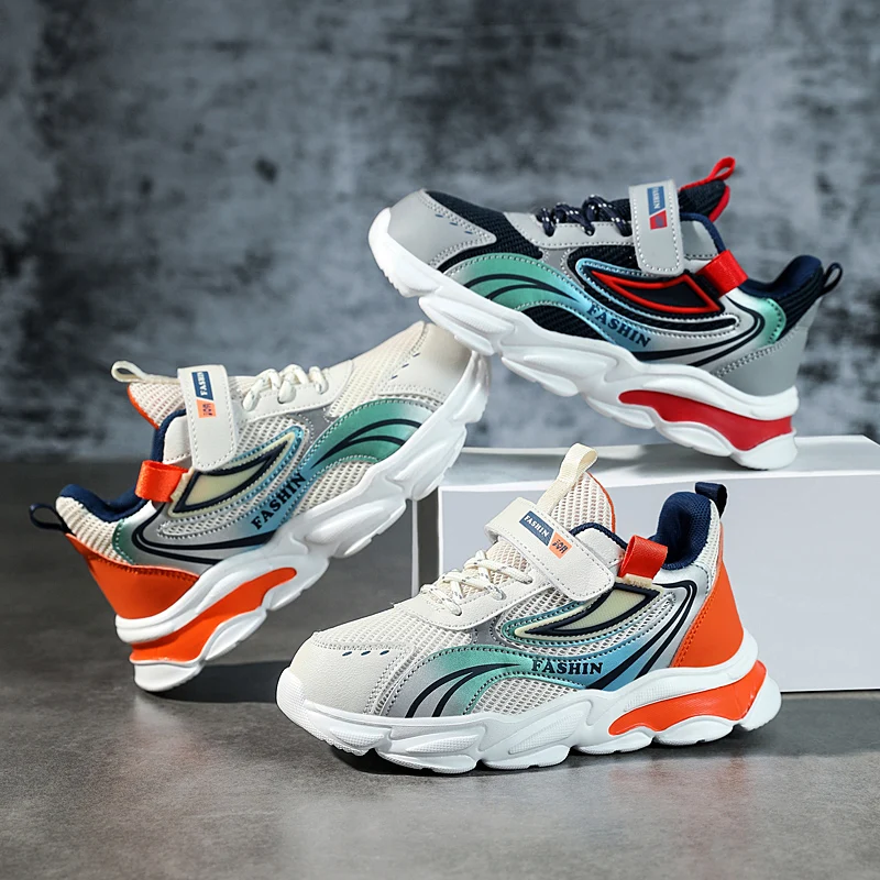 Fashion Boys Sneakers Kids Shoes Breathable PU Leather Children Sports Shoe 2022 Running Casual Tennis Shoes for Boys Size 28-40
Fashion Boys Sneakers Kids Shoes Breathable PU Leather Children Sports Shoe 2022 Running Casual Tennis Shoes for Boys Size 28-40