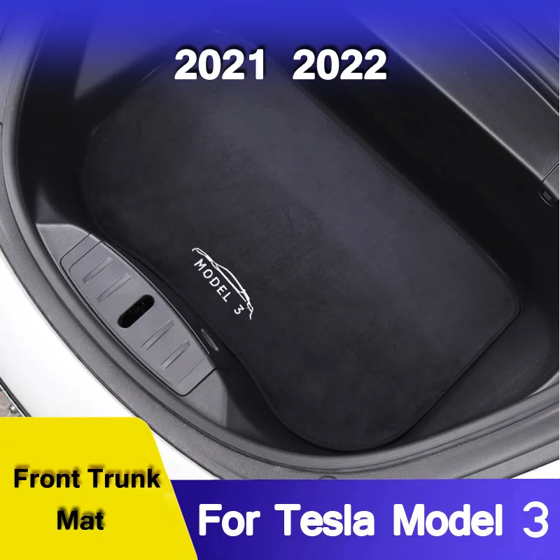 2022 New Flannel Cushion Front Trunk Mat For Tesla Model 3 2021 2022 Car Accessories Cargo Tray Storage Pad
2022 New Flannel Cushion Front Trunk Mat For Tesla Model 3 2021 2022 Car Accessories Cargo Tray Storage Pad