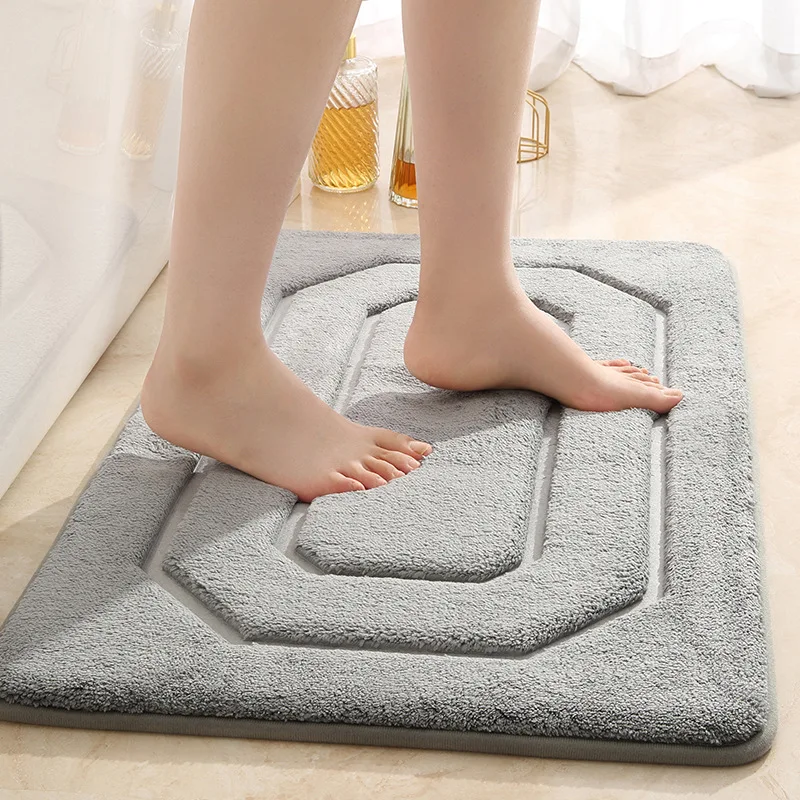 Rectangle Embossed Bathroom Bath Mat Non-slip Carpets In Wash Basin Bathtub Side Floor Rug Shower Room Doormat Memory Foam Pad
Rectangle Embossed Bathroom Bath Mat Non-slip Carpets In Wash Basin Bathtub Side Floor Rug Shower Room Doormat Memory Foam Pad