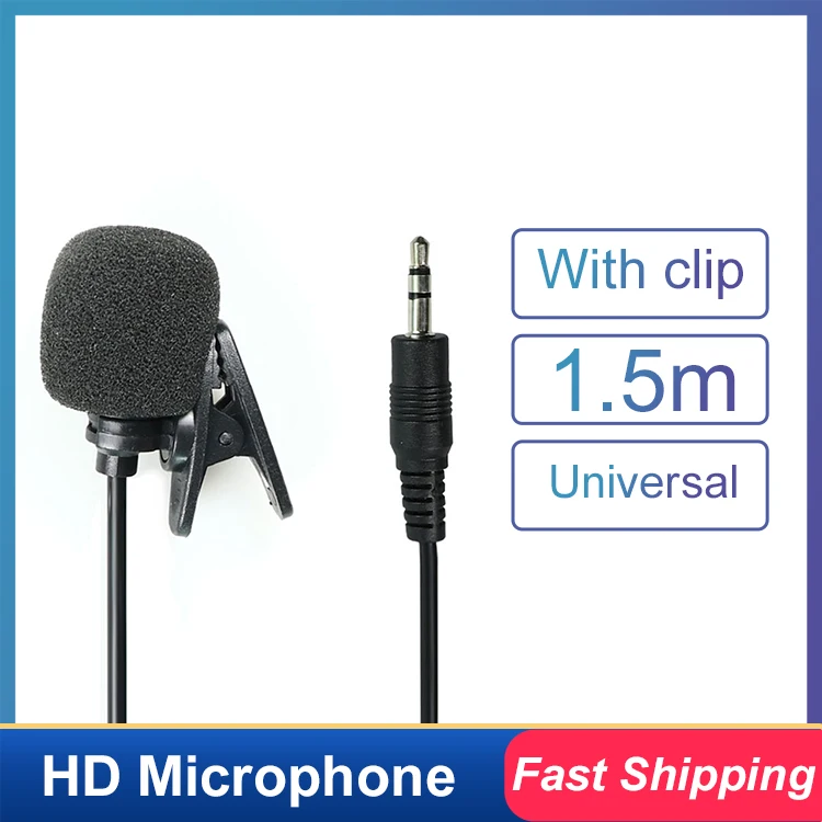 HD 3.5mm wired microphone universal mobile phone tablet car multimedia player Android MP5 car accessories no bluetooth
HD 3.5mm wired microphone universal mobile phone tablet car multimedia player Android MP5 car accessories no bluetooth