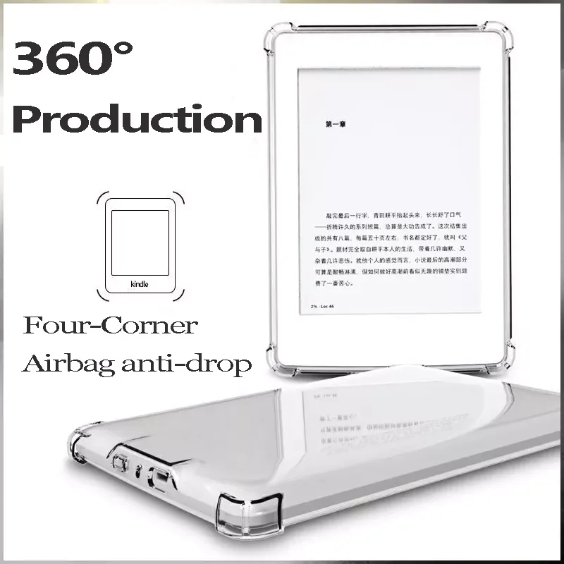 Hot Sales Cover for Kindle Paperwhite 5 2021 Case for KPW 4 KPW123 E-book Reader Tablets Case Clear HD Silicone Pocketbook
Hot Sales Cover for Kindle Paperwhite 5 2021 Case for KPW 4 KPW123 E-book Reader Tablets Case Clear HD Silicone Pocketbook