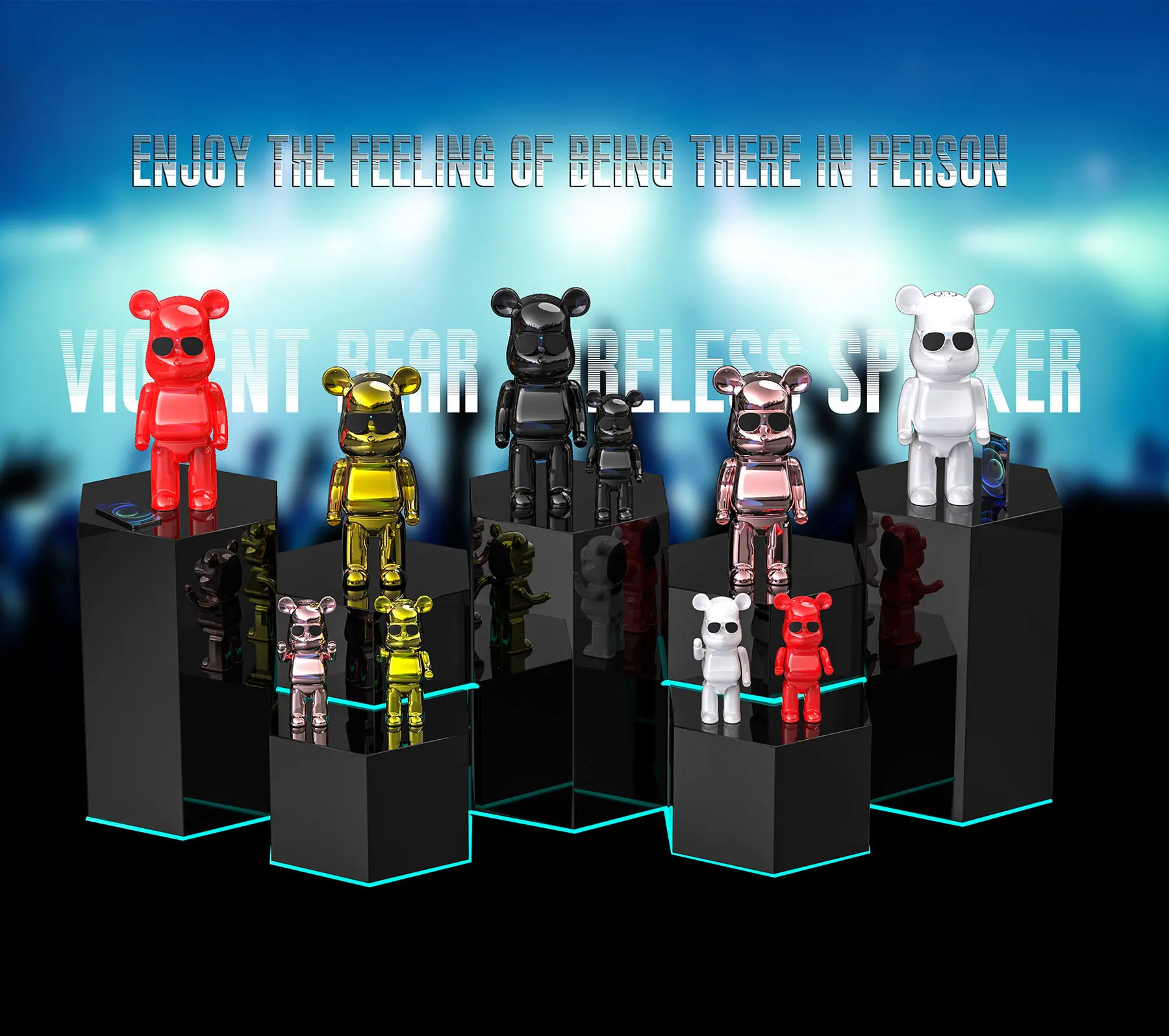 2022 Violent Bear Pet Decoration Mutil Color Bluetooth Speaker Bass Wireless Portable Subwoofer Waterproof Sound Box Support TF,
2022 Violent Bear Pet Decoration Mutil Color Bluetooth Speaker Bass Wireless Portable Subwoofer Waterproof Sound Box Support TF,