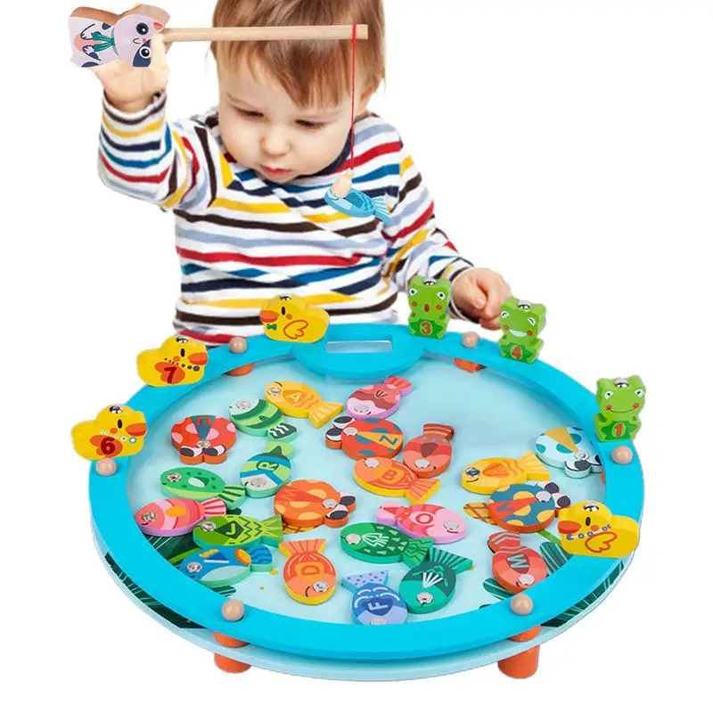 Wooden Magnetic Fishing Game Fine Motor Skill Toy Alphabet Learning Montessori Letters Cognition Toy Fishing Toys For Kids 2
Wooden Magnetic Fishing Game Fine Motor Skill Toy Alphabet Learning Montessori Letters Cognition Toy Fishing Toys For Kids 2