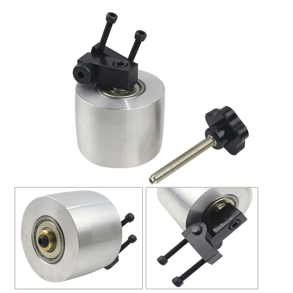 Belt Grinder Wheel Aluminum Double Bearing Powered Wheel 68*50mm For Sanding Machine Contact Wheel Woodworking Tool Accessories
Belt Grinder Wheel Aluminum Double Bearing Powered Wheel 68*50mm For Sanding Machine Contact Wheel Woodworking Tool Accessories
