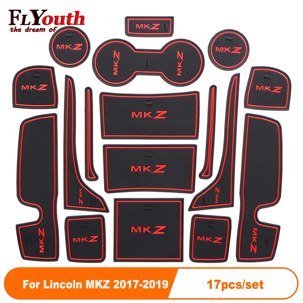 17Pcs/Set Car Door Groove Mat For Lincoln MKZ 2017-2019 Auto Anti-Slip Cup Mat Non Slip Door Gate Pad Car Accessories
17Pcs/Set Car Door Groove Mat For Lincoln MKZ 2017-2019 Auto Anti-Slip Cup Mat Non Slip Door Gate Pad Car Accessories