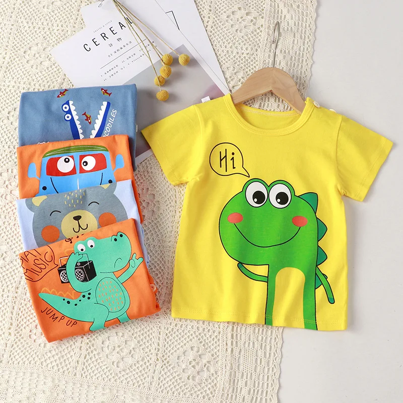 Boys' Kids Summer Clothes Kids Girls T-Shirts Boys and Girls Short Sleeve Tops Kids Clothes Boys 2 to 7 Years Old Kids Clothing
Boys' Kids Summer Clothes Kids Girls T-Shirts Boys and Girls Short Sleeve Tops Kids Clothes Boys 2 to 7 Years Old Kids Clothing