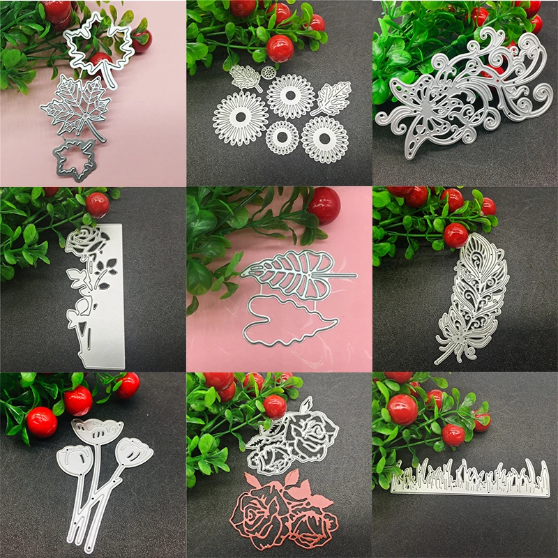 Новое поступление 2022 Цветочные листья металлические Вырубные штампы «сделай сам» Скрапбукинг Бумага Фотоальбом ремесла Пресс-формы откры...
Новое поступление 2022 Цветочные листья металлические Вырубные штампы «сделай сам» Скрапбукинг Бумага Фотоальбом ремесла Пресс-формы откры...