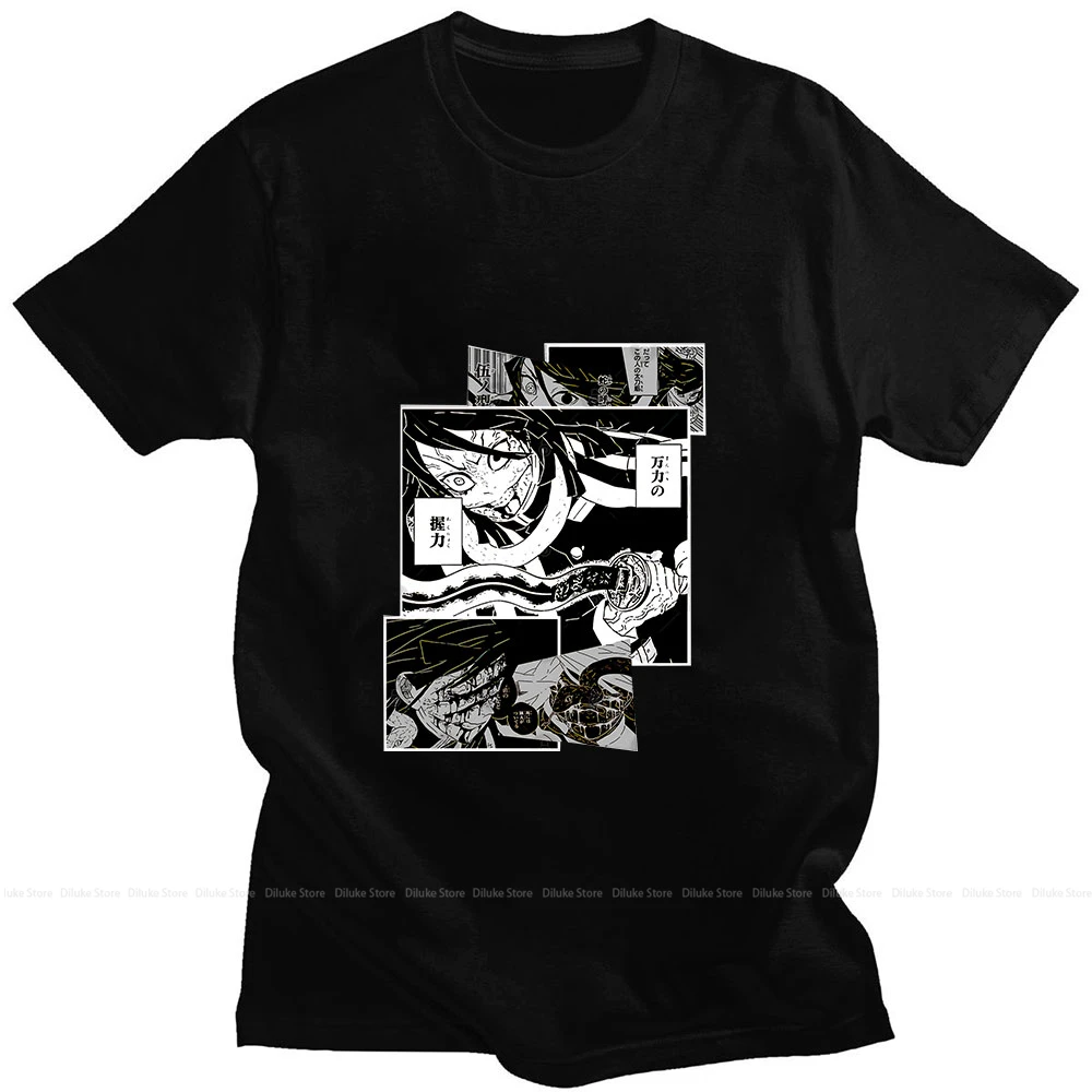Demon Slayer Anime Iguro Obanai Japanese Classic Manga Print Summer Trend Short-sleeved Thin Cotton Loose Casual Unisex T-shirt
Demon Slayer Anime Iguro Obanai Japanese Classic Manga Print Summer Trend Short-sleeved Thin Cotton Loose Casual Unisex T-shirt