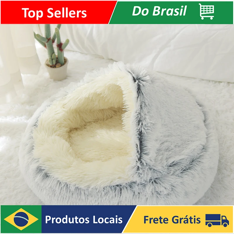 2 In 1 Pet Dog Cat Bed Warm Shell Semi-enclosed Cat Bed Soft Long Plush Dog Sleep Bag Sofa Cushion Nest For Small Dogs Cats
2 In 1 Pet Dog Cat Bed Warm Shell Semi-enclosed Cat Bed Soft Long Plush Dog Sleep Bag Sofa Cushion Nest For Small Dogs Cats