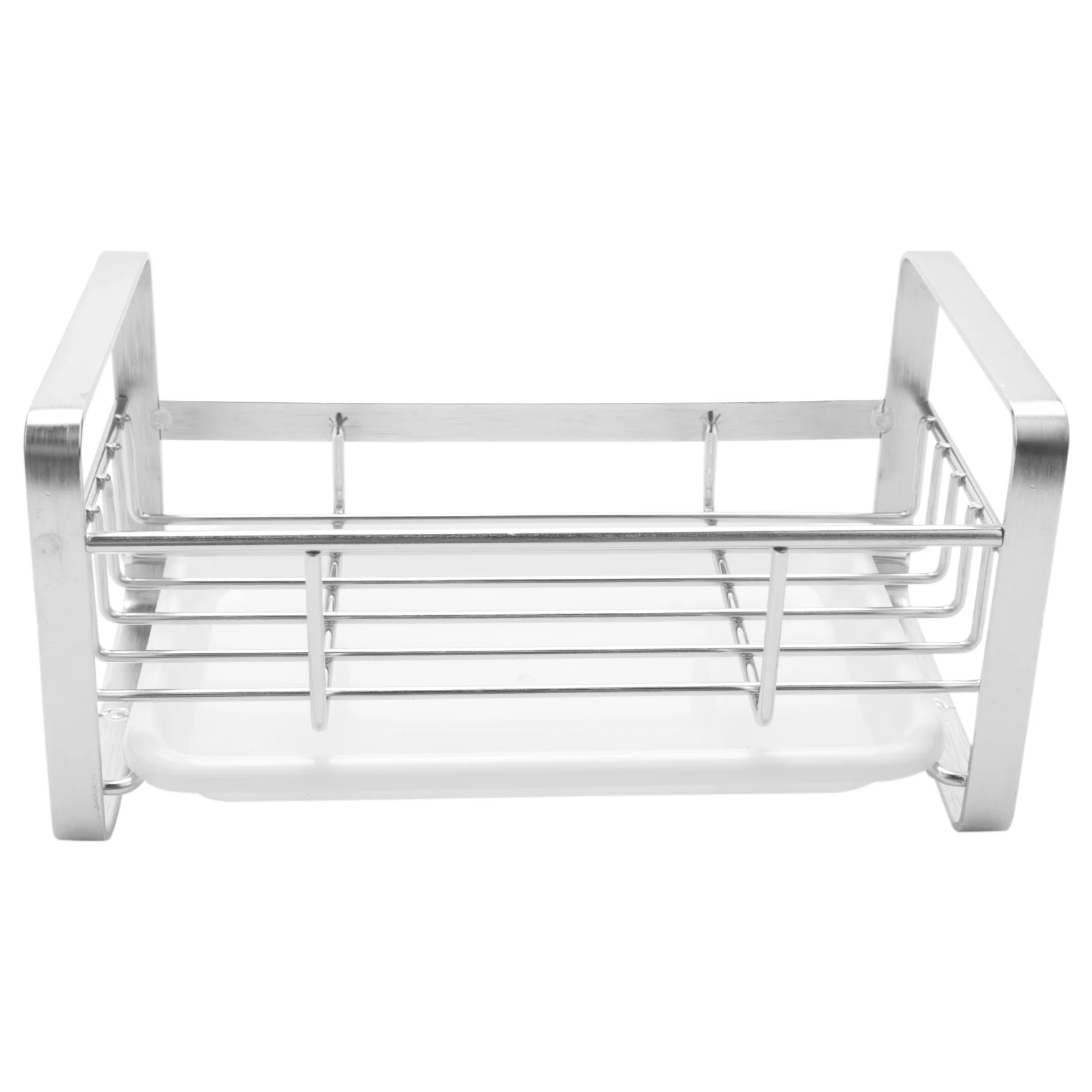 Sponge Holder Sponge and Soap Holder for Kitchen Sink 304 Stainless Steel Kitchen Dish Soap Caddy Tray Organizer
Sponge Holder Sponge and Soap Holder for Kitchen Sink 304 Stainless Steel Kitchen Dish Soap Caddy Tray Organizer