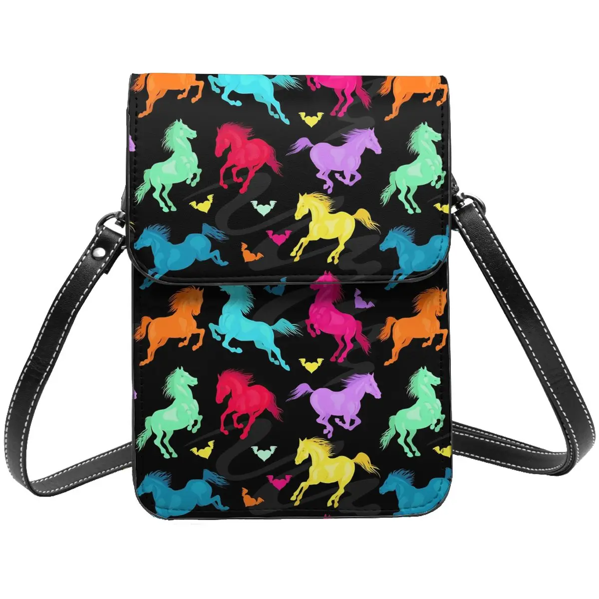 Colorful Horse Shoulder Bag Running Animal Travel Leather Mobile Phone Bag Student Gifts Retro Bags
Colorful Horse Shoulder Bag Running Animal Travel Leather Mobile Phone Bag Student Gifts Retro Bags