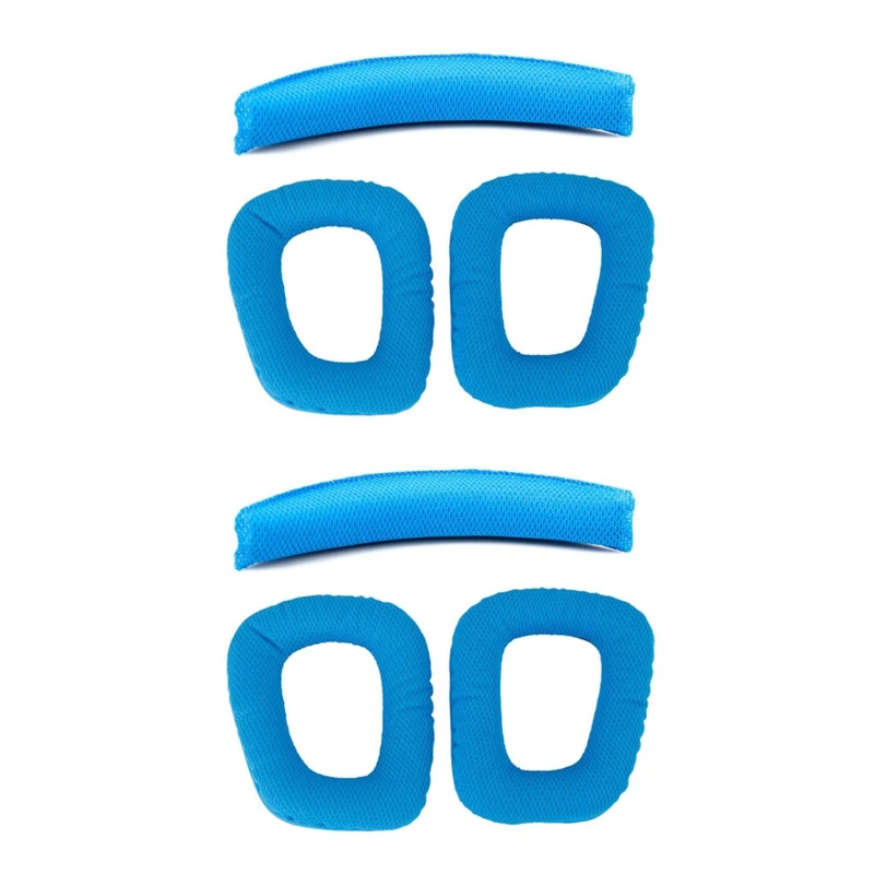 HOT-4X Blue Replacement Headband Cushion Pad Headband Pads Earpad For Logitech G430 G930
HOT-4X Blue Replacement Headband Cushion Pad Headband Pads Earpad For Logitech G430 G930