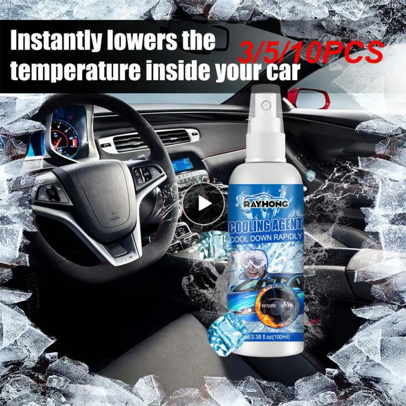 3/5/10PCS Car Cooling Spray Practical 100ml Liquid Nitrogen Car Freeze Spray Long-lasting Cooling Lightweight
3/5/10PCS Car Cooling Spray Practical 100ml Liquid Nitrogen Car Freeze Spray Long-lasting Cooling Lightweight