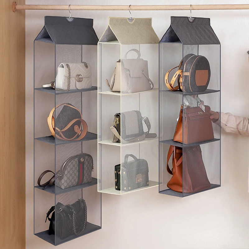 2PCS Bag Storage Artifact Hanging Bag Wardrobe Wall Mounted Storage Hanging Bag Storage Rack Household Storage Bag Finishing
2PCS Bag Storage Artifact Hanging Bag Wardrobe Wall Mounted Storage Hanging Bag Storage Rack Household Storage Bag Finishing