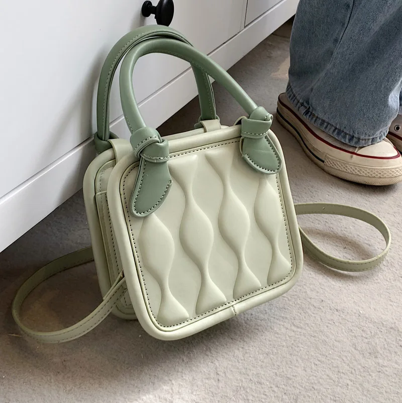 Mini Small Square bag 2022 Fashion New Tote Pack Quality PU Leather Women's Handbag Clutch Ins Chic Shoulder Messenger Bags
Mini Small Square bag 2022 Fashion New Tote Pack Quality PU Leather Women's Handbag Clutch Ins Chic Shoulder Messenger Bags