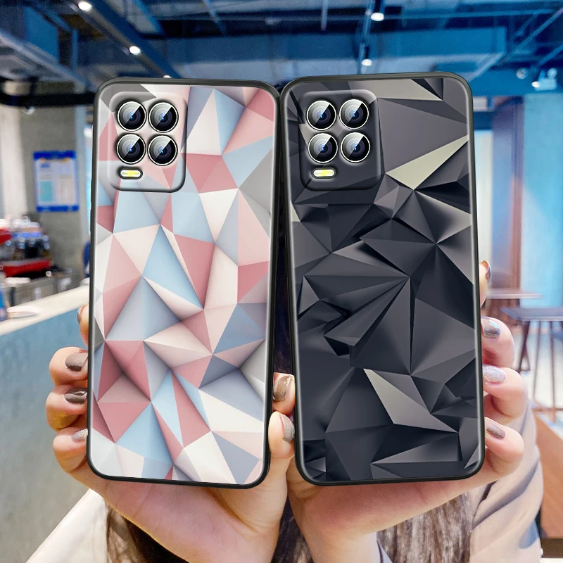 Crystal Cool Diamond For OPPO Realme Narzo 50A 50i 30 20 8 8i 7 6 5 3 Pro Global 5G Soft TPU Black Phone Coque Fundas
Crystal Cool Diamond For OPPO Realme Narzo 50A 50i 30 20 8 8i 7 6 5 3 Pro Global 5G Soft TPU Black Phone Coque Fundas