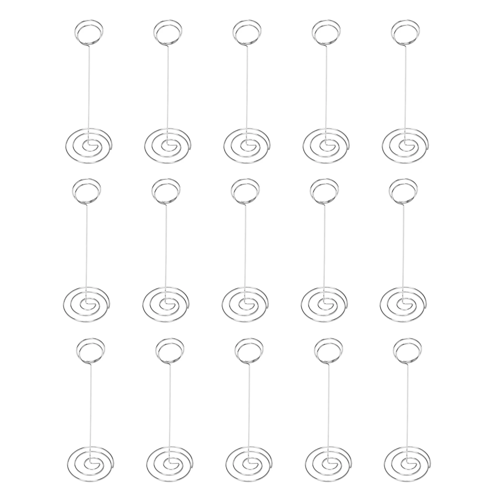 15 упаковок, 8,75 дюйма высокий держатель для цифр стола, держатель для таблицы, держатель для фото, зажим для фото с проводом, заметка для меню
15 упаковок, 8,75 дюйма высокий держатель для цифр стола, держатель для таблицы, держатель для фото, зажим для фото с проводом, заметка для меню