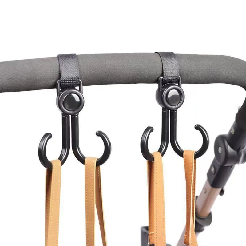 Black Double Hook Baby Stroller Hanger Cannot Rotate And Rotation Adjustment Cart Hook Loop Fastener Stroller Accessories
Black Double Hook Baby Stroller Hanger Cannot Rotate And Rotation Adjustment Cart Hook Loop Fastener Stroller Accessories