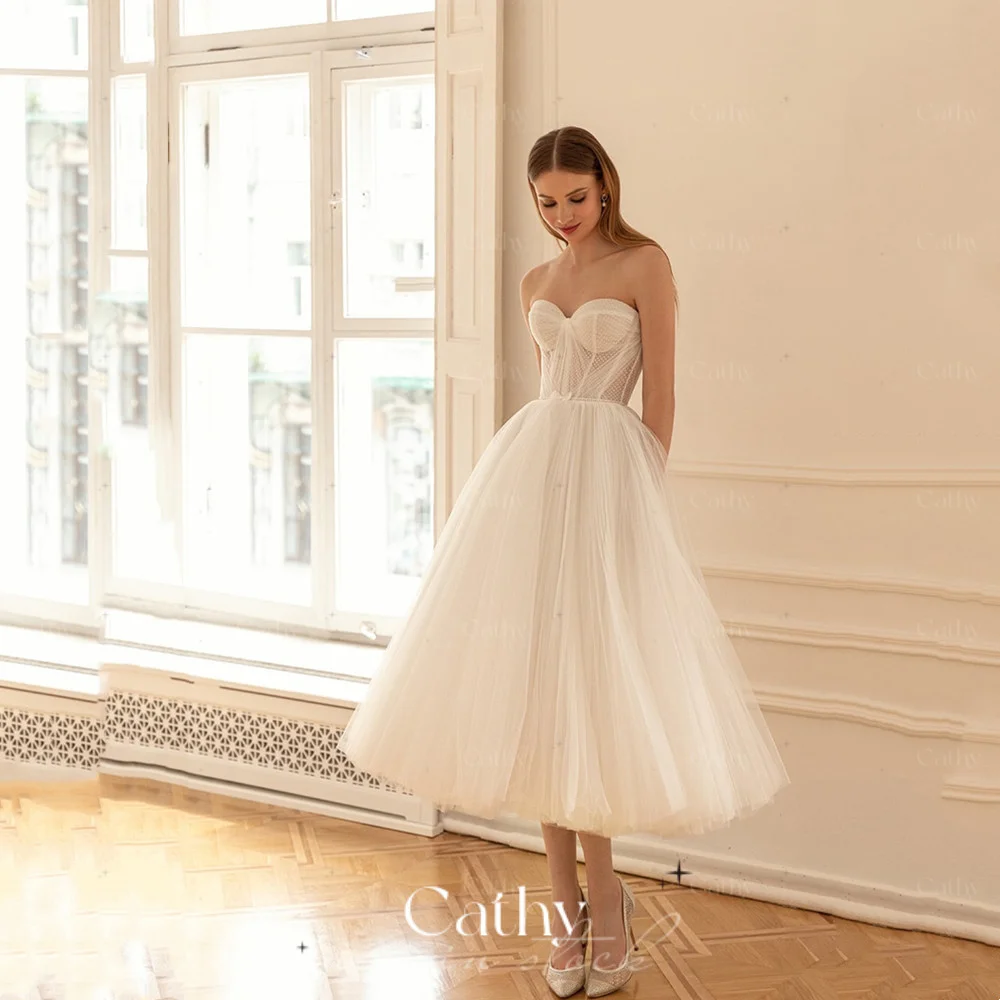 Sweetheat A-line Tulle Wedding Gowns for Bride After Party Dress Princess Shorts Wedding Dresses Short A-line Vestidos De Novia
Sweetheat A-line Tulle Wedding Gowns for Bride After Party Dress Princess Shorts Wedding Dresses Short A-line Vestidos De Novia