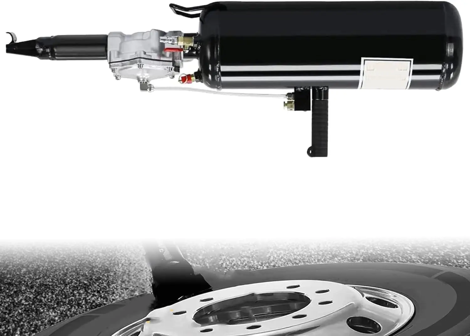 Gallon Tyre Inflator Tire Bead Seater Air Blaster Trigger Seating Inflator Black 87-116 PSI
Gallon Tyre Inflator Tire Bead Seater Air Blaster Trigger Seating Inflator Black 87-116 PSI