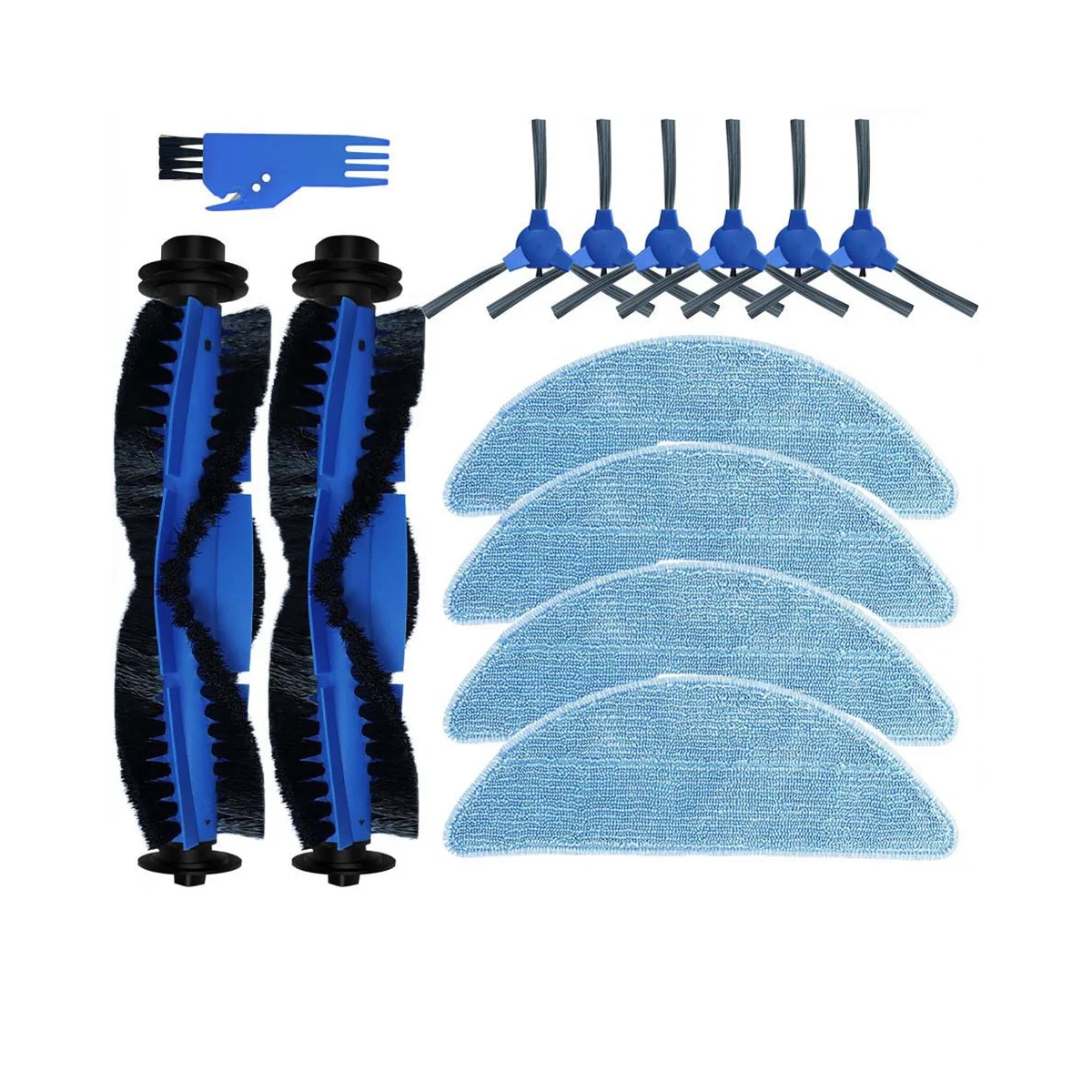 Запасные части для Cecotec Conga 2290 Ultra Robot Запчасти для пылесоса основная щетка, боковая щетка, ткань для швабры