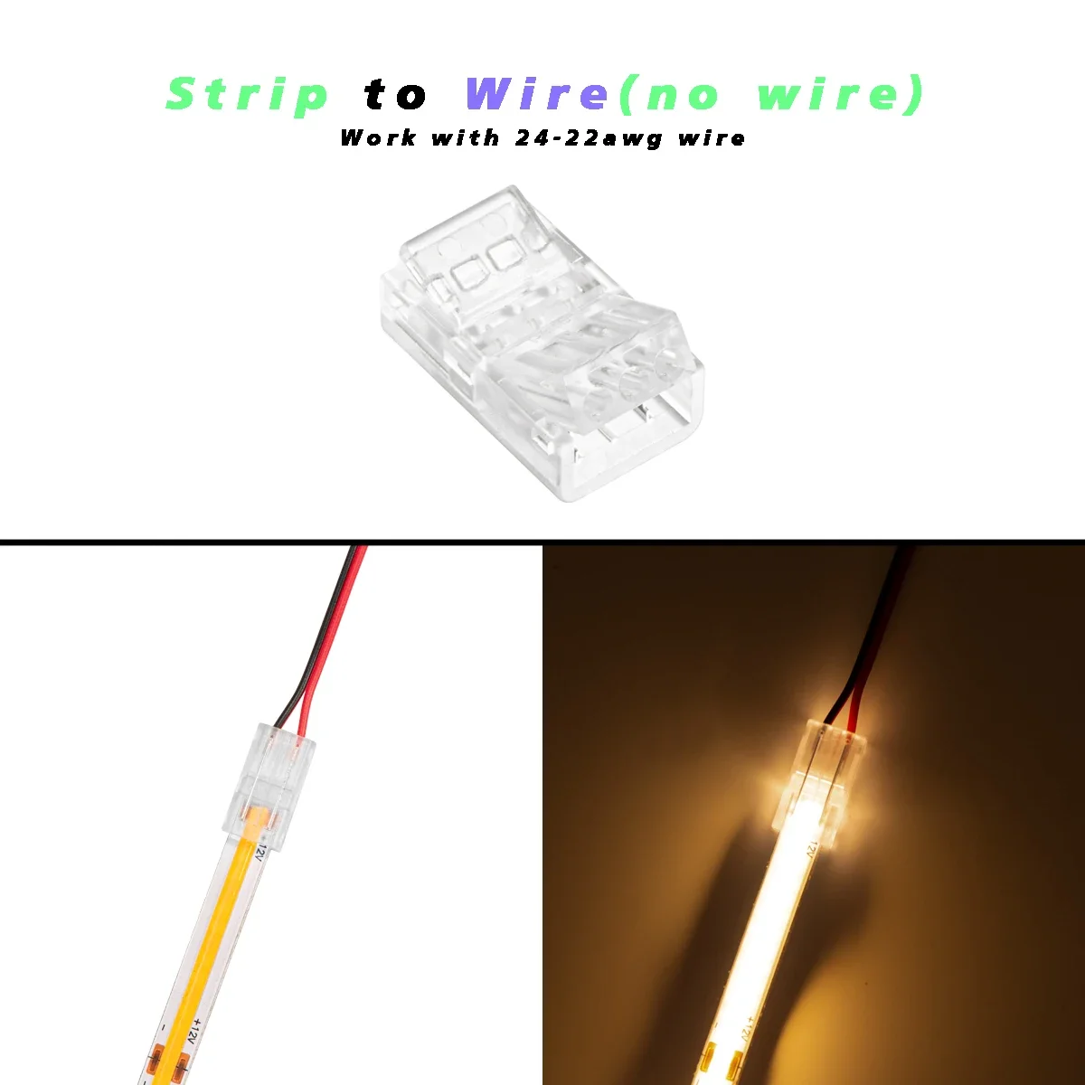 DelightFire разъем для светодиодной ленты LED Strip Connector
DelightFire разъем для светодиодной ленты LED Strip Connector