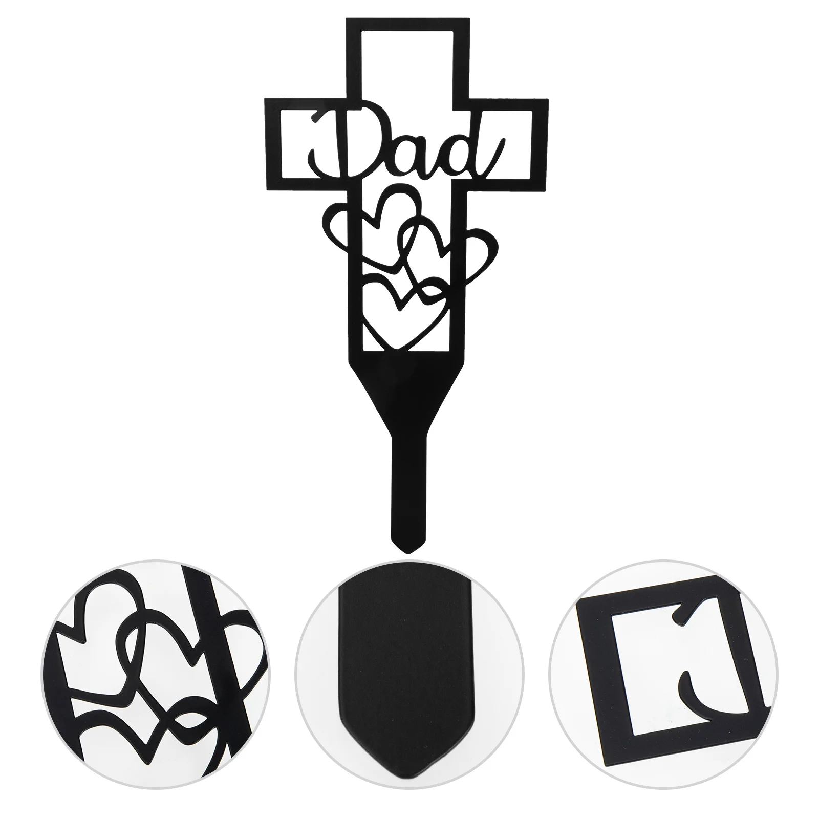 Stake Cemetery Garden Memorial Grave Decorations Outdoor Yard Dad Stakes Clearance Cross Insertdecorative Marker Graveyard Decor 
Stake Cemetery Garden Memorial Grave Decorations Outdoor Yard Dad Stakes Clearance Cross Insertdecorative Marker Graveyard Decor