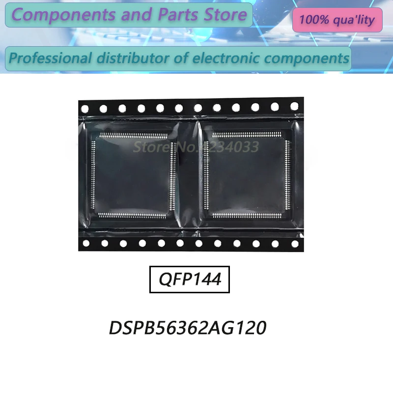 1 шт. DSPB56362AG120 QFP144 новый оригинальный запас
1 шт. DSPB56362AG120 QFP144 новый оригинальный запас