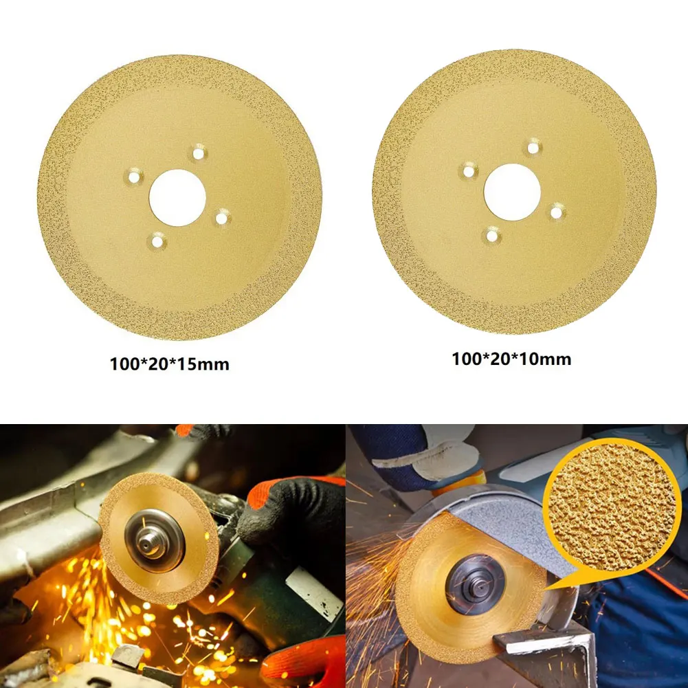 2Pcs Diamond Marble Cutting Disc 100*20*10mm 100*20*15mm Metal Saw Blades Concrete Granit Polishing Brazing Grinding Wheel
2Pcs Diamond Marble Cutting Disc 100*20*10mm 100*20*15mm Metal Saw Blades Concrete Granit Polishing Brazing Grinding Wheel