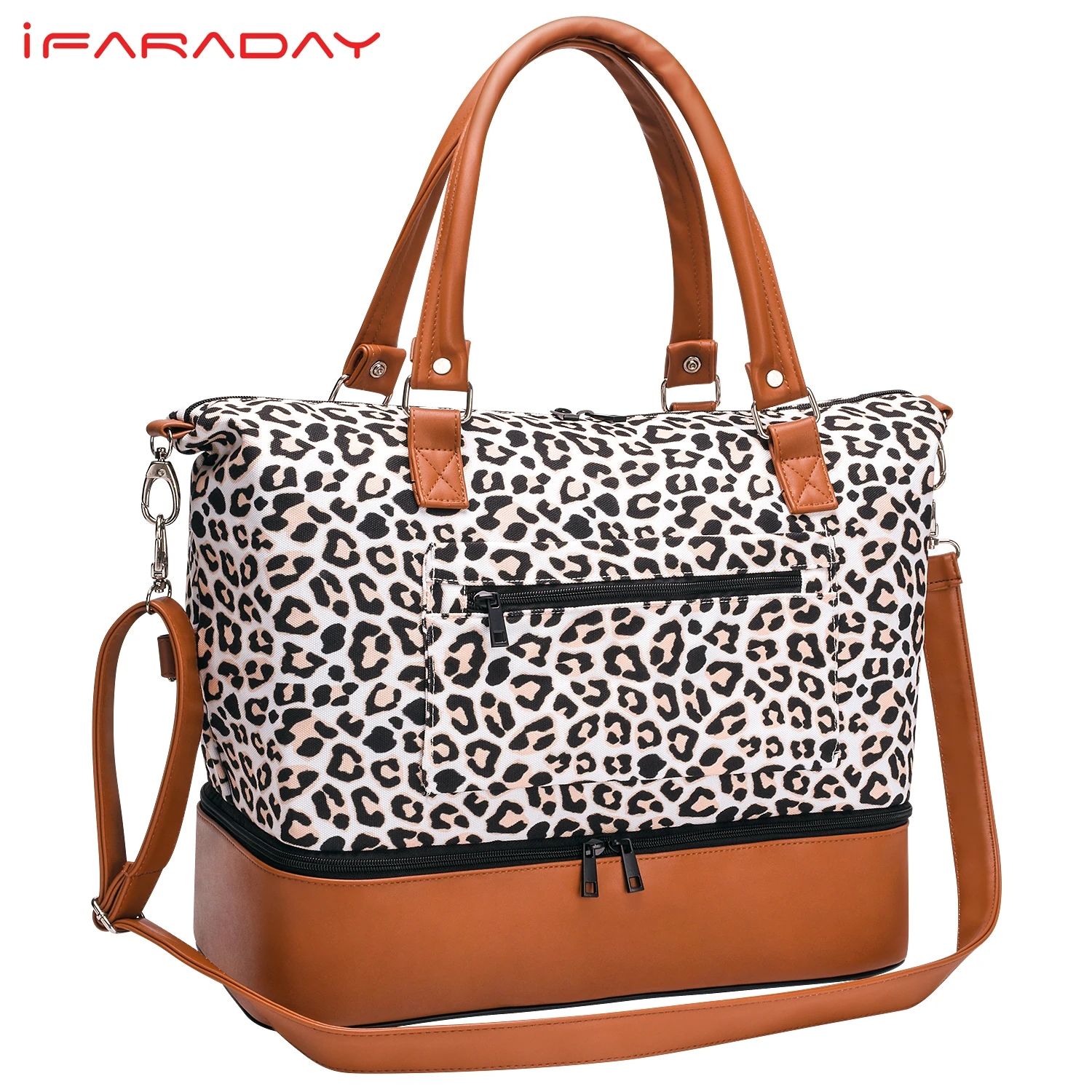 iFARADAY Tote Bag for Shoulder Bags for Ladies 2022 Leopard Handbag Women Travel Duffle with PU Leather Shoulder Strap 18 in
iFARADAY Tote Bag for Shoulder Bags for Ladies 2022 Leopard Handbag Women Travel Duffle with PU Leather Shoulder Strap 18 in